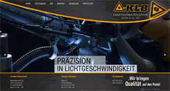 Desktop Screenshot of klb-laser.de